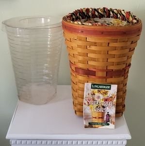 Longaberger Snapdragon vase basket